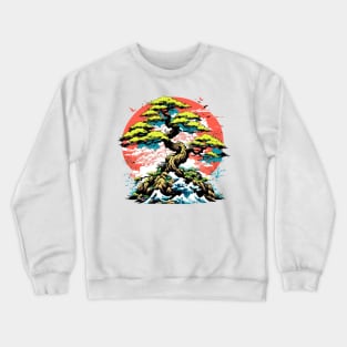 Bonzai tree Crewneck Sweatshirt